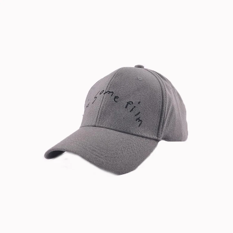 plain suede caps