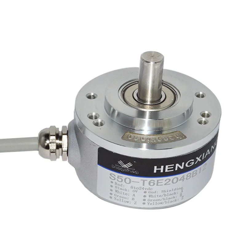 Hengxiang encoder S50 24V DC Motor Incremental Rotary Encoder 1024 pulse 1024ppr 1 wire