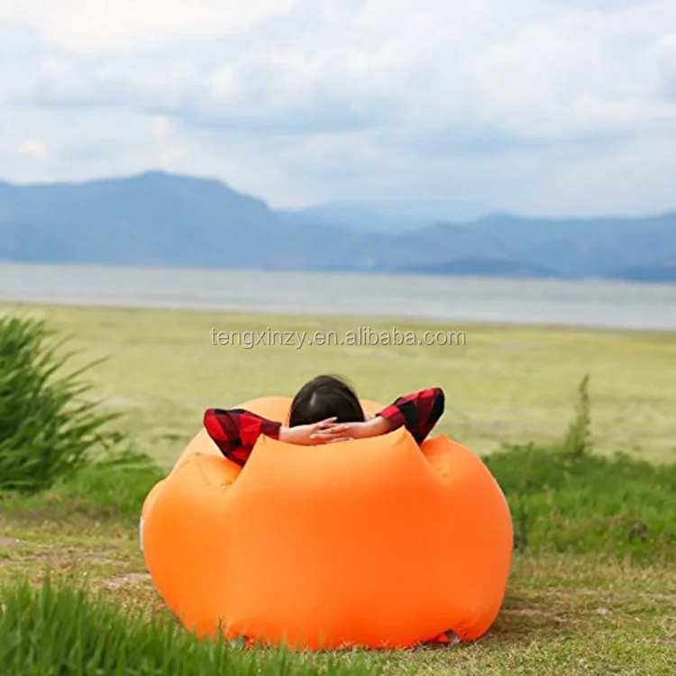 Amazon Top Seller Beach Lazy Air Sofa Camping Inflatable Air Lounger