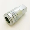 Big flow rate USA Milton type NM03-SF-03 series Carbon steel with nickel plated Pneumatic air quick release coupler