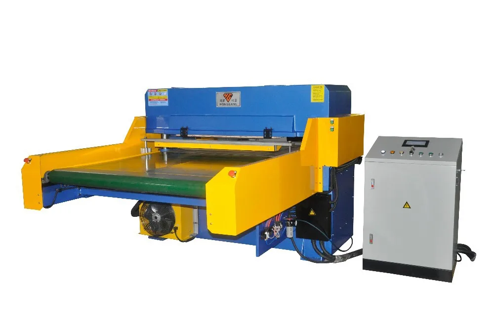 automatic feeding foam/leather/fabric roll die cutting machine Products