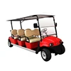 AC Motor 6 Person Gerobak Golf Listrik Cheap Zone Golf Cart New Model