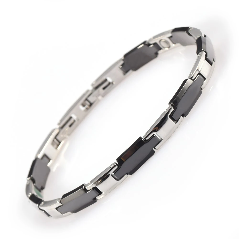 Energinox Health Benefit Ceramic Bio Magnetic Tungsten Bracelet Ceramic Bio Magnetic Tungsten Bracelet
