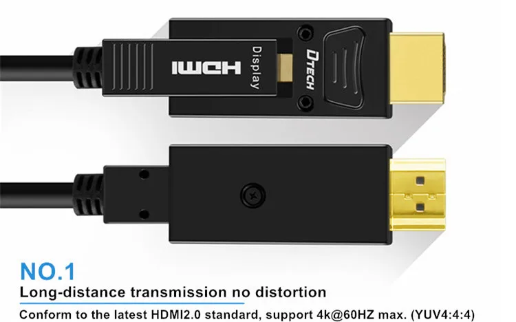 DTECH New Product 16m HD Real 4K HDMI Optical Cable - ANKUX.COM