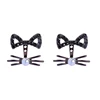 ed00777c Black Crystal Pearl Earring Lovely Cat Earrings For Little Girls