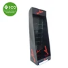 Factory Price Custom Folding Advertising Cardboard Hook Display Stands, Supermarket Floor Display
