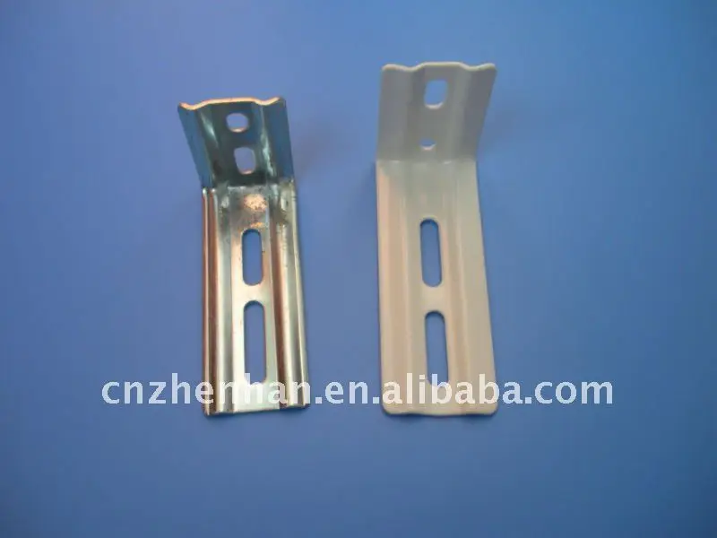 89mm&100mm Iron Curtain Wall Bracket For Vertical Blind Vertical