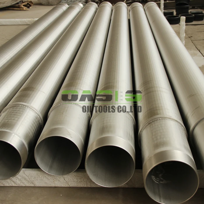 High Quality Well Screen Jacket With Perforated Pipe Or Pipe Based Well