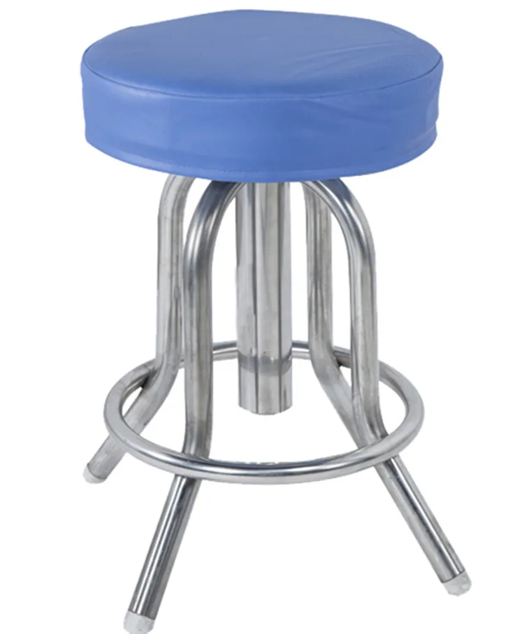 Hot sales medical equipment stainless steel lifting round stool and hospital chair