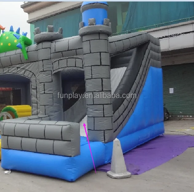 dino mighty inflatable playhouse