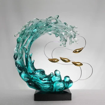Creative Transparent Resin Statues For Home Decor - Buy ...