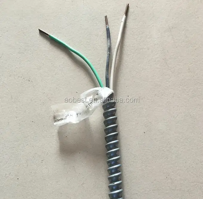 Standard Copper Conductor 12/2 Mc Cable Buy 12/2 Mc Cable,12/2 Metal