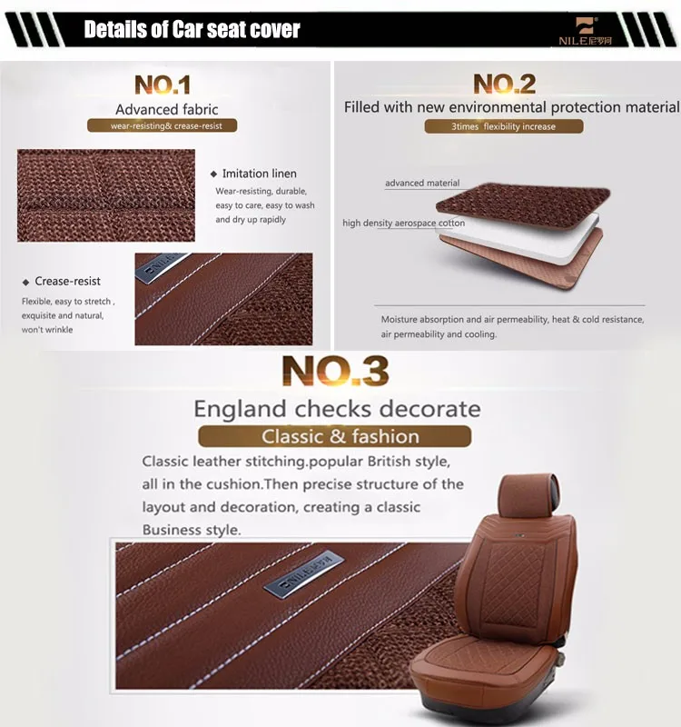 Dubai Wellfit Popular Pu Leather Velvet Fabric Car Seat Cover