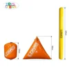 Water Race Marker divider Barrier Swim yellow inflatable floating buoy tube