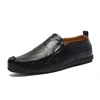Wholesale New Arrivals Plat Loafers Genuine Leather Upper Soft Driving Shoes for Men