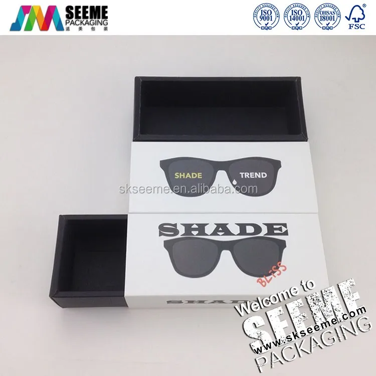 Custom Recycled Sunglasses Packaging Box Eyewear Box Wholesale Buy