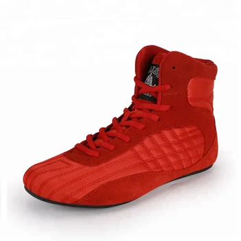 Custom Fashion Men's Mma Boxing Boot Shoes Bodybuilding Shoes Trainers ...