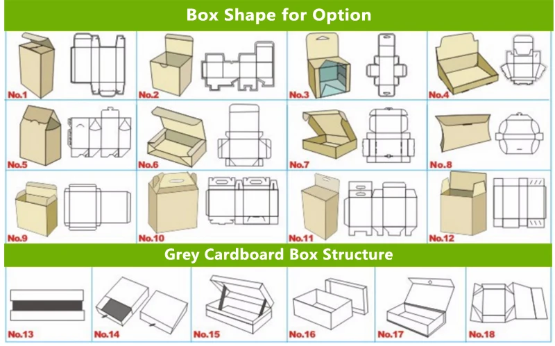 mini folding paper storage box for stationery/jewelry