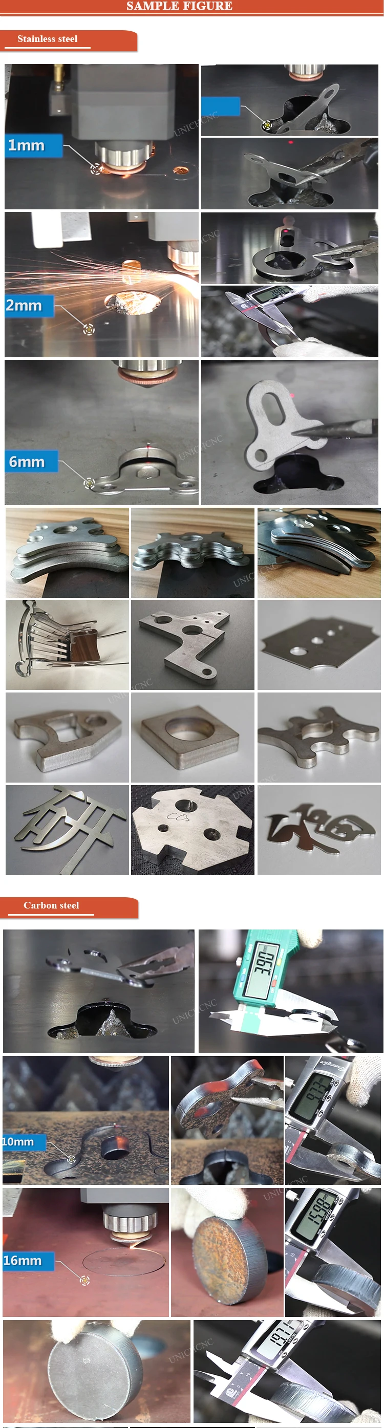 Jinan UNICHCNC 500 700 1.5KW 3KW metal round square tube and metal sheet cnc fiber laser cutting machine price