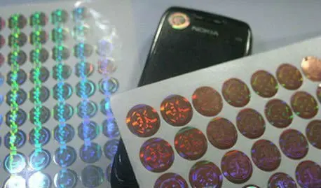 security 2D/3D Hologram sticker