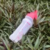 Diercon 600ml bpa free plastic water bottle squeeze bottle filter drinking tap water (PB03H)
