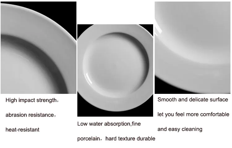 restaurant plates ceramic dinner