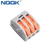 3 hole Push Terminal Connector Push Quick Wire Connector