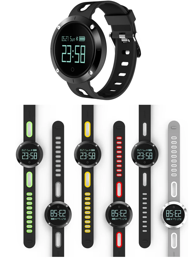 2017 Newest Hband Smart Silicon Bracelet Sports Fitness Tracker With