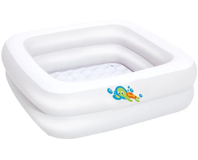 Bestway 51116 Baby Bath Tub Soft Inflatable Floor Tub ...