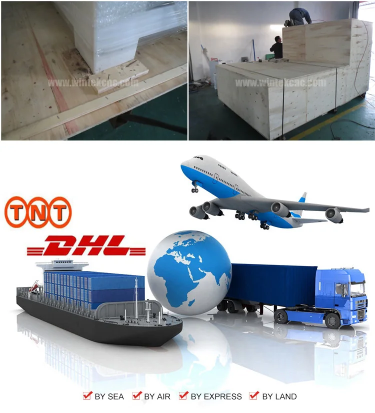 packing and shipping of China wood cnc router 1224 1325 1530 2030/3d cnc wood router