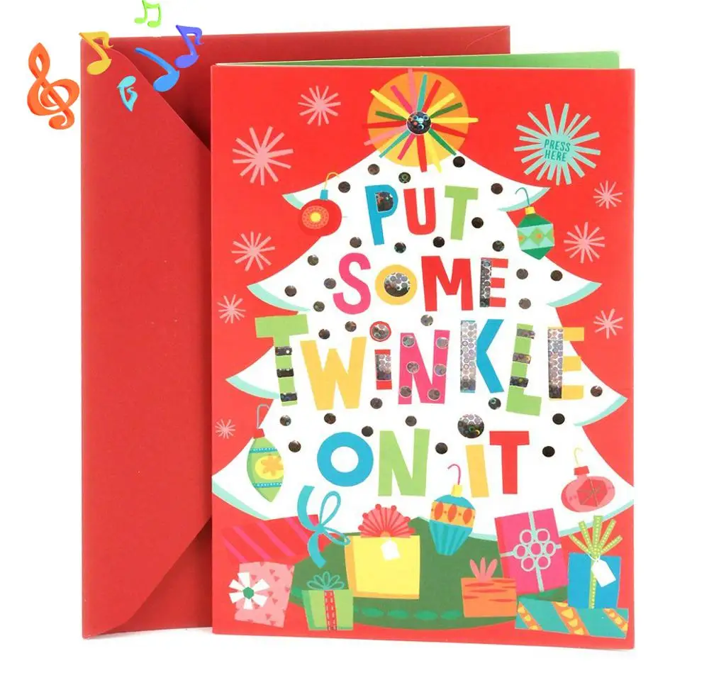 卸売歌うクリスマスカード音楽クリスマスカード音楽と照明付きグリーティングカード Buy Singing Christmas Cards Musical Christmas Cards Musical And Lighted Greeting Cards Product On Alibaba Com