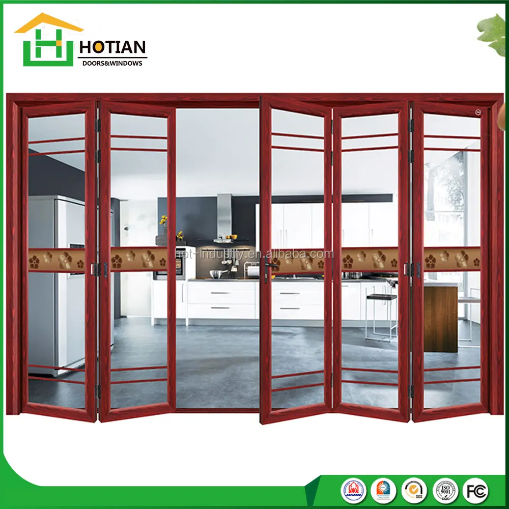 Modern house new design aluminum folding doors and windows price philippines