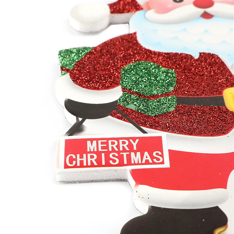 Santa Claus and gift pendant