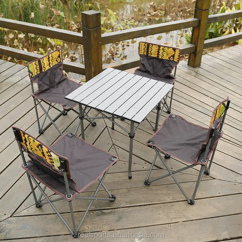 Folding Dining Table Designs Camping Aluminum Folding Table Attached