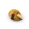 high polishing loose pear shape 10x8mm synthetic tiger eye stone