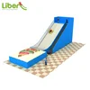 Indoor donut slide with gasket useful in indoor playground amusement park. Popular between young people and children.