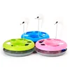 Mice Crazy Amusement Multifunctional Disk Play Funny Activity Interactive Mouse Cat Toy