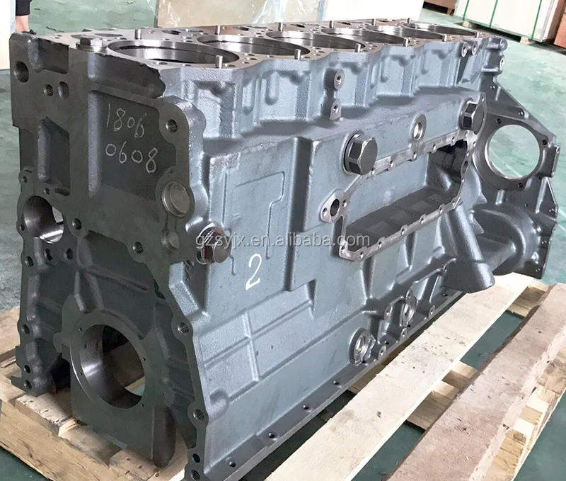 Excavator Engine Cylinder Block 6D125 - Reliable Performance