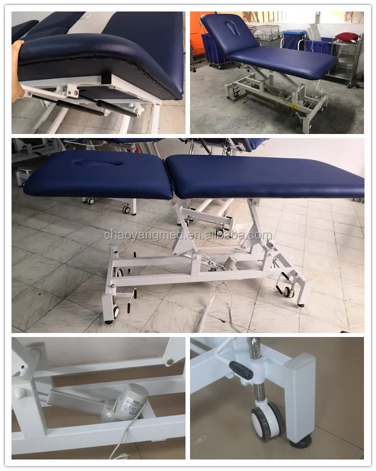 Professional Adjustable Electric Physiotherapy Bed Massage Table