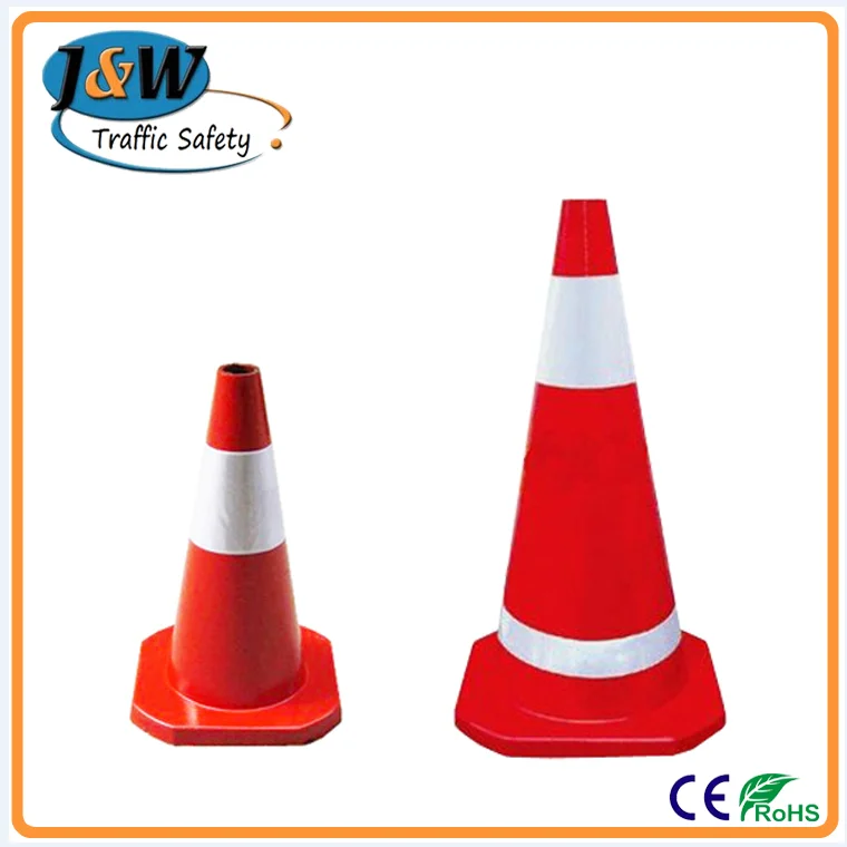 28inch Heavy Duty Rubber Reflective Traffic Safety Cones - Buy Rubber ...