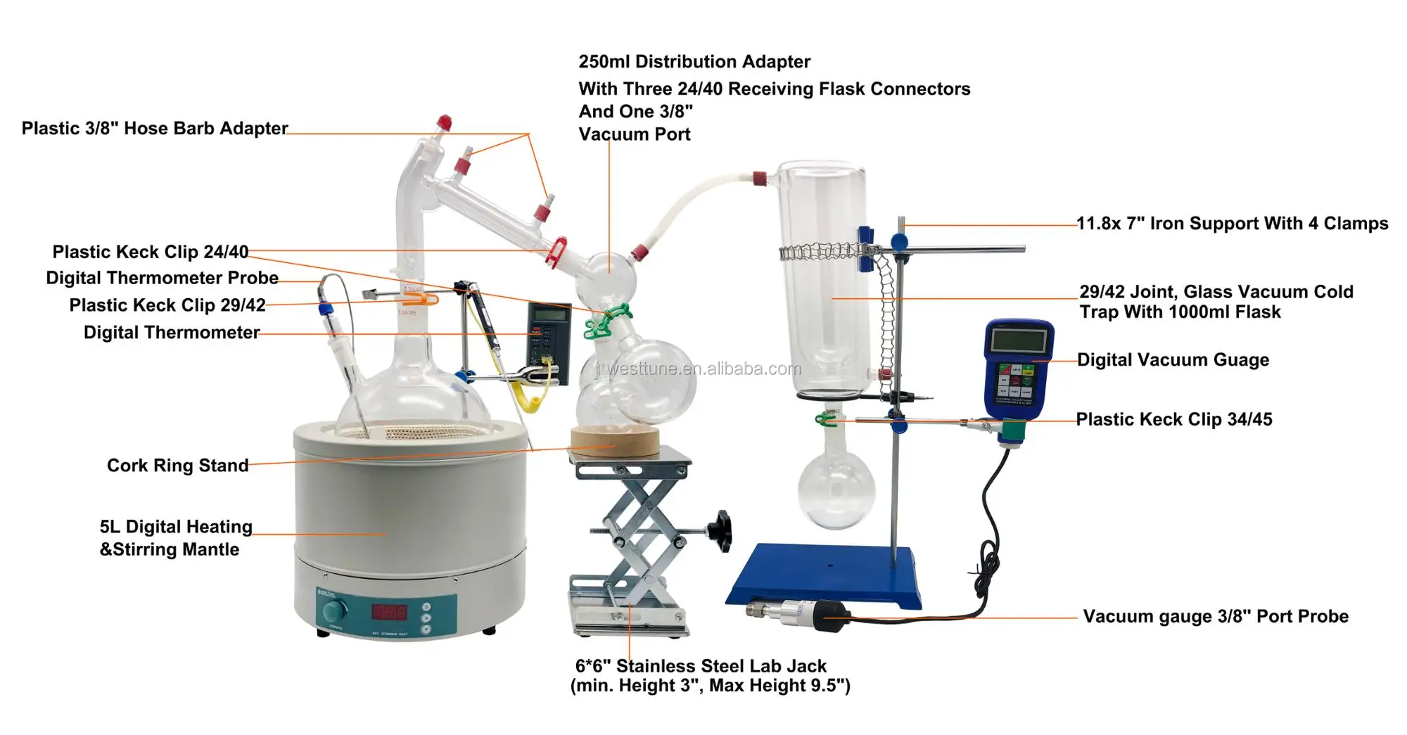 ターンキーキット蒸発器用wtsp 05 5l実験装置ショートパス蒸留 Buy ショートパス蒸留キット ショートパス蒸留装置 ショートパス蒸留 Product On Alibaba Com