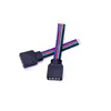 4pin Male/female Plug Led Wire Connector Electronic Connector 5CM Wire Cable For Rgb 3528 5050 Led Strip Light