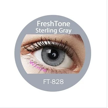 Freshtone Chocolate Cream Blend Sterling Gray Color Korean Cosmetic Freshtone Chocolate Cream Blend Sterling Gray Color Korean Cosmetic Contact Lens
