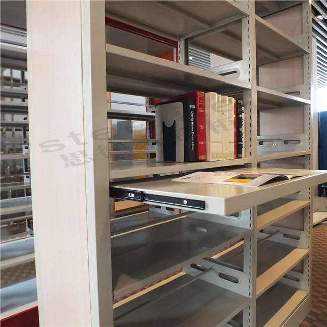 Factory Price Godrej Steel Book Rack Used Library Furniture