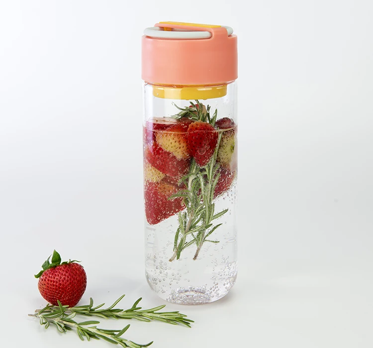 700ml BPA FREE Wholesale Plastic Bottle Water Bottle Fruit Infuser Water Bottle