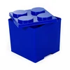 Lego Style Building Block Stackable Storage 35 Liter Box Toy Box Deep 4-Circle