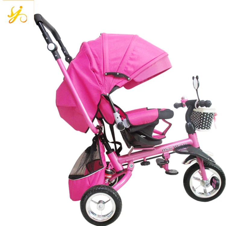 Factory Little Girls Children Tricycle Rubber Wheels / Hot Sale Baby ...