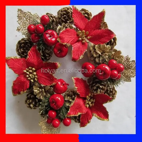 Hot Sale High Quality Customized Wholesale Artificial Christmas Wreath