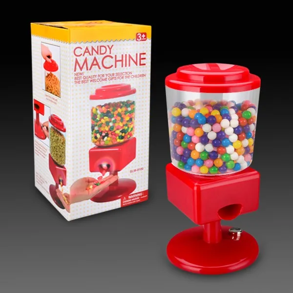 Fun Gumball Bank Plastic Mini Candy Dispenser Toy Machine - Buy Candy ...