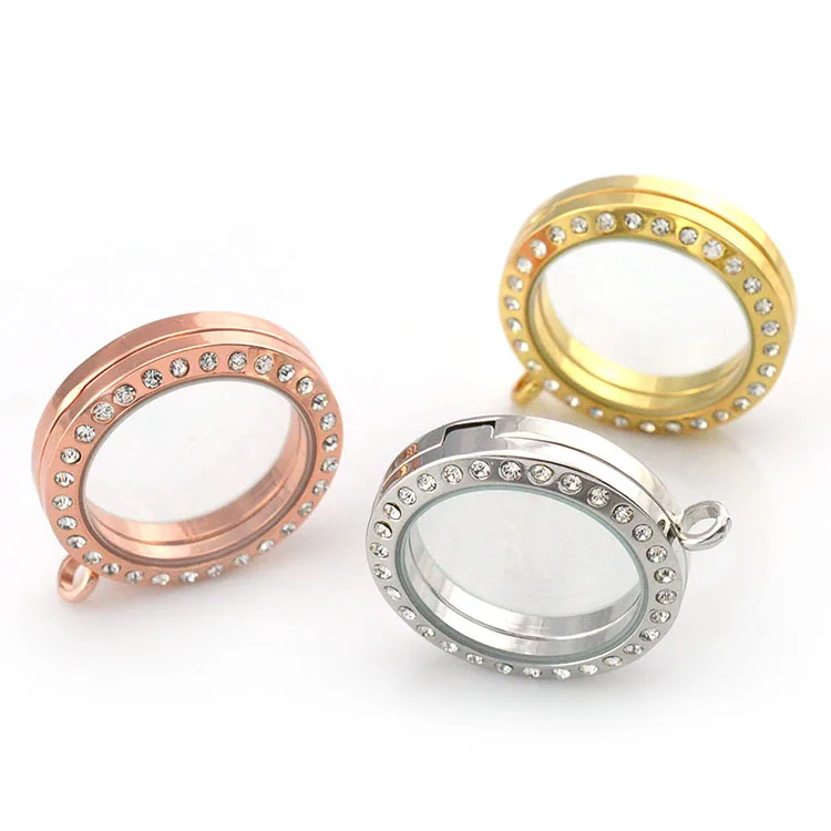 Wholesale 25mm,30mm Tear Drop Lover Floating Memory Glass Gold Locket Jewellery Buy Gold